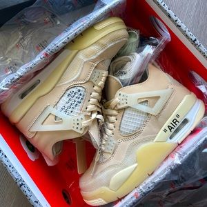 Off-white Sail Jordan 4